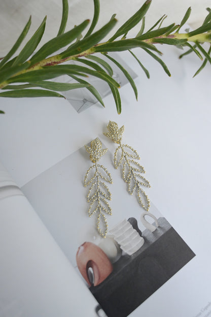 ダニエラデマルキ/Daniela de Marchi<br>Jungle Collection<br>イヤリング（Earrings）［OR1421  OAG］