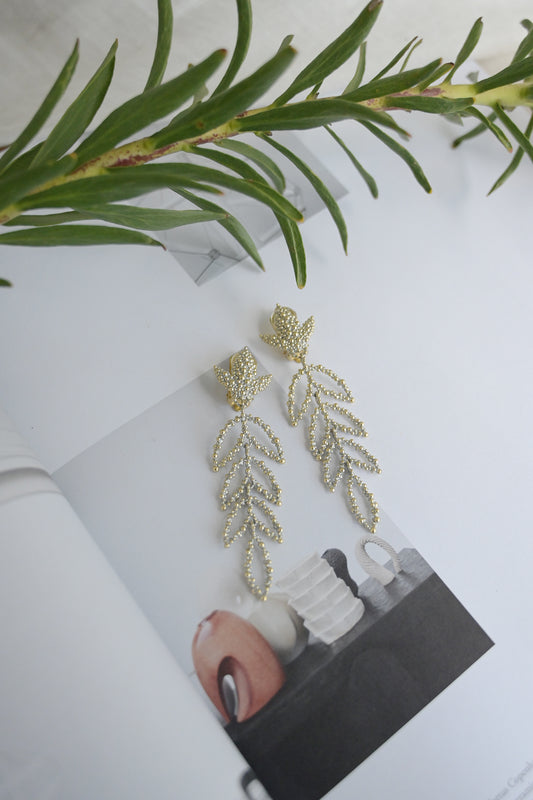 Daniela de Marchi<br>Jungle Collection<br> Earrings Clips［OR1421  OAG］