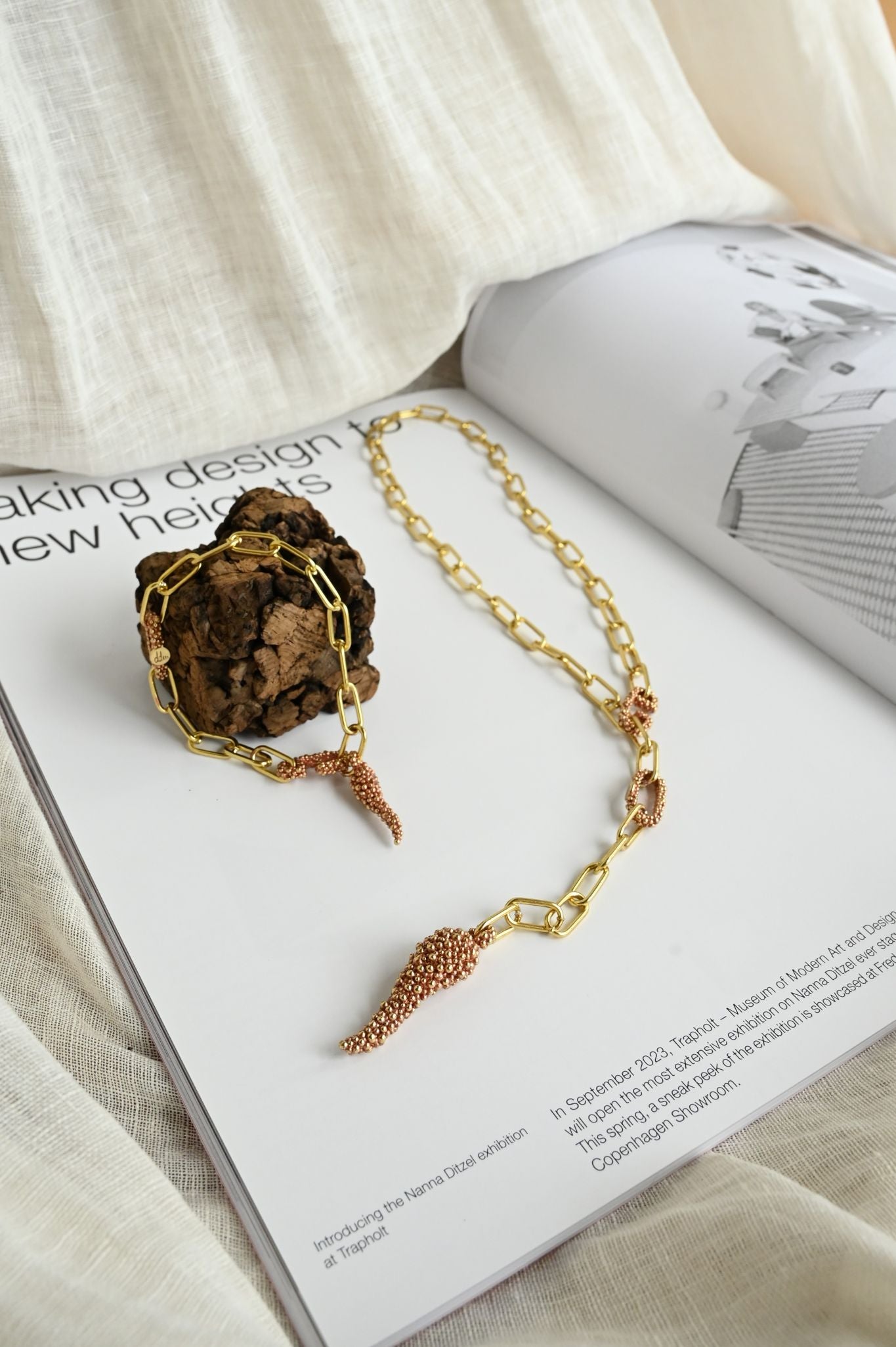 ダニエラデマルキ/Daniela de Marchi<br> O Sole Mio Collection<br>ネックレス（Necklace）［CL5693 ORA］