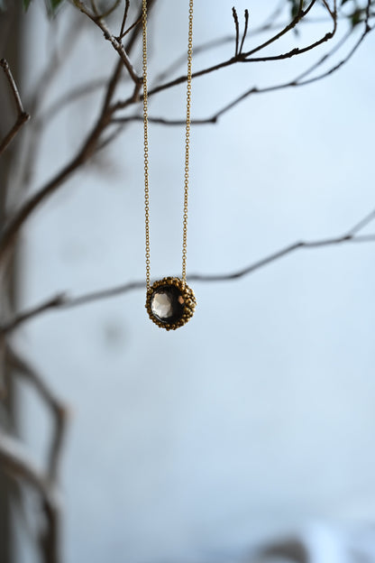 ダニエラデマルキ / Daniela de Marchi <br> Inclusion Collection<br> ネックレス（Necklace）［ CL5643 OBRスモーキークオーツ］