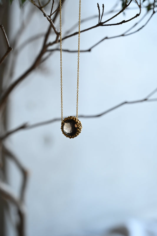 ダニエラデマルキ / Daniela de Marchi <br> Inclusion Collection<br> ネックレス（Necklace）［ CL5643 OBRスモーキークオーツ］