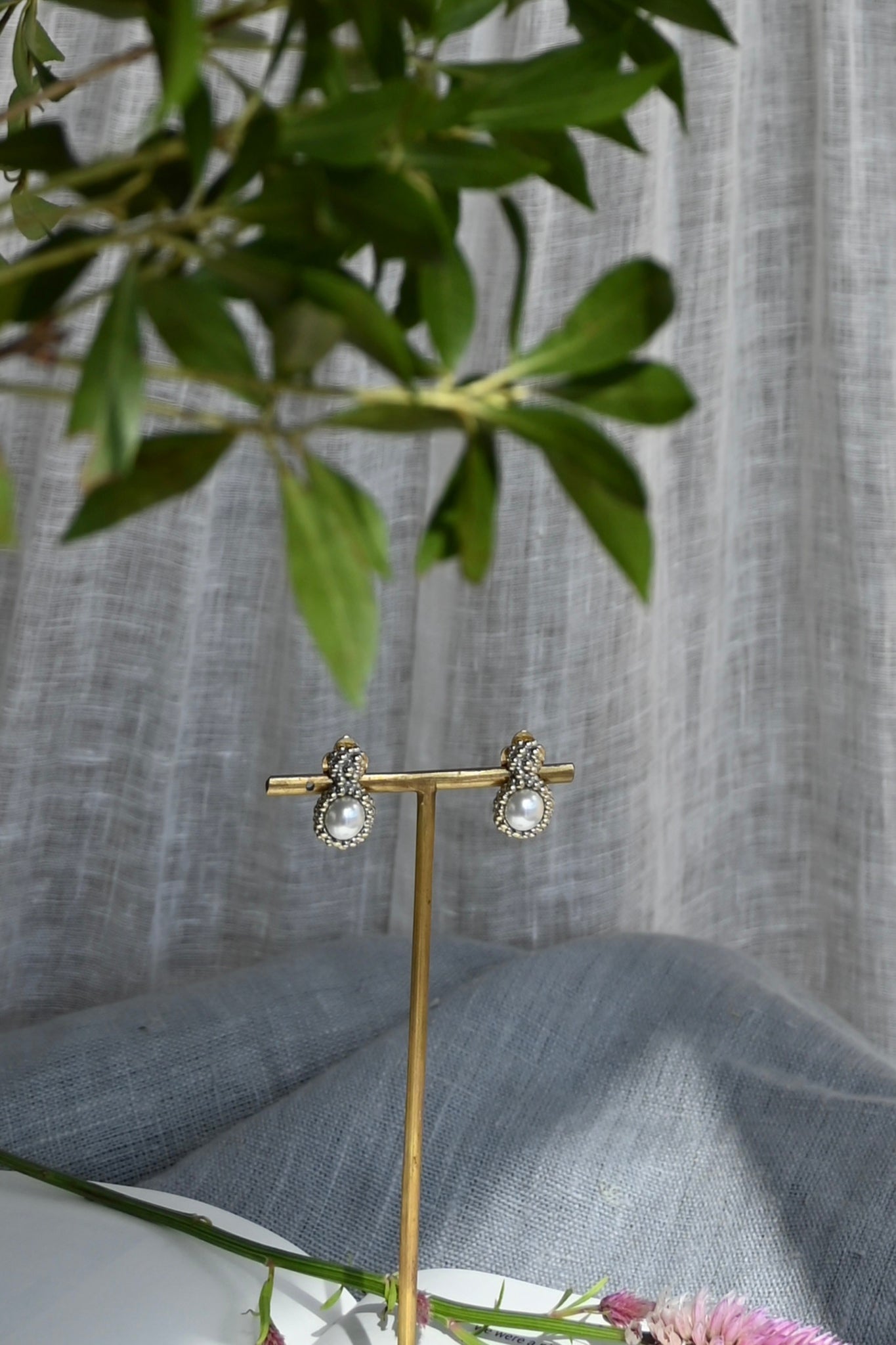 ダニエラデマルキ / Daniela de Marchi <br>BIG BANG Collection <br>イヤリング（Earring）［OR1425OAGパール］