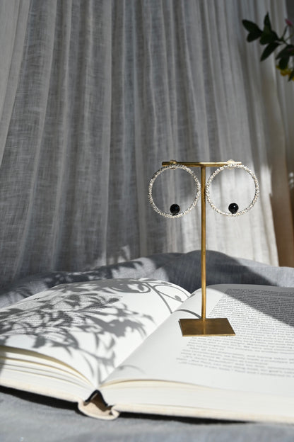 ダニエラデマルキ / Daniela de Marchi <br> ピアス（Pierces）［OR0001 ACH オニキス］