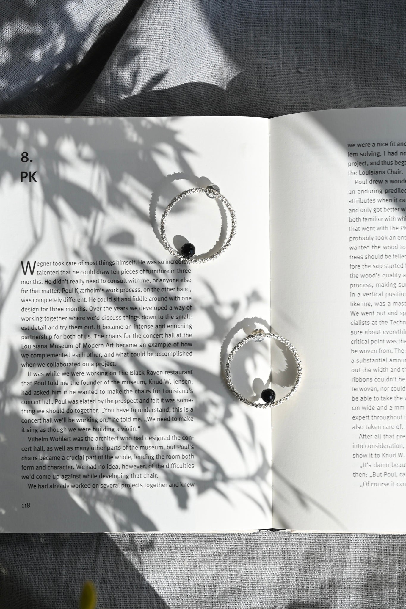 ダニエラデマルキ / Daniela de Marchi <br> ピアス（Pierces）［OR0001 ACH オニキス］