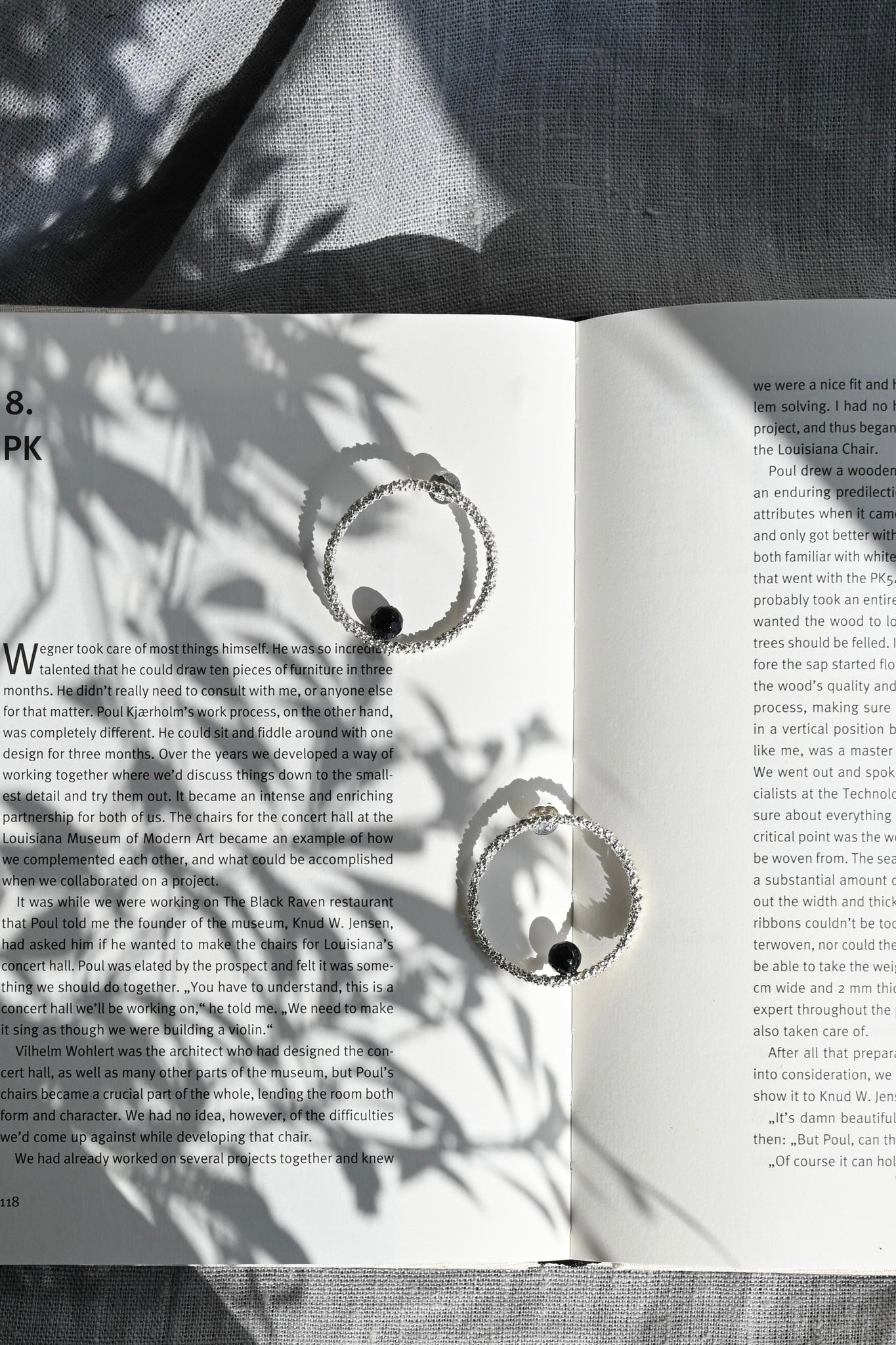 ダニエラデマルキ / Daniela de Marchi <br> ピアス（Pierces）［OR0001 ACH オニキス］