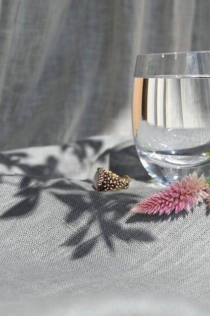 ダニエラデマルキ / Daniela de Marchi <br> La Voce  Collection <br>リング（Ring）［AN0219 OTVIO ローズクオーツ］フリーサイズ