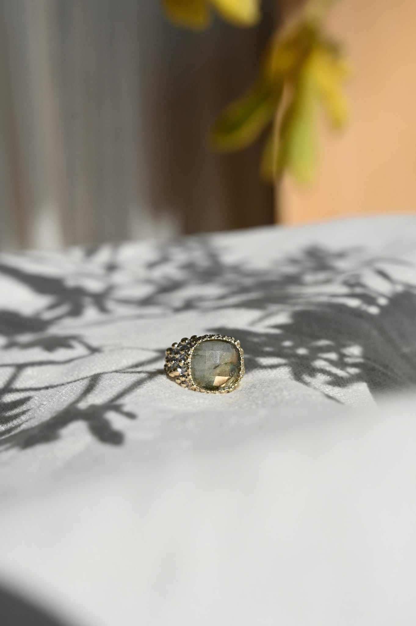 ダニエラデマルキ / Daniela de Marchi <br> La Voce  Collection <br>リング（Ring）［AN0219 OAG ラブラドライト］フリーサイズ