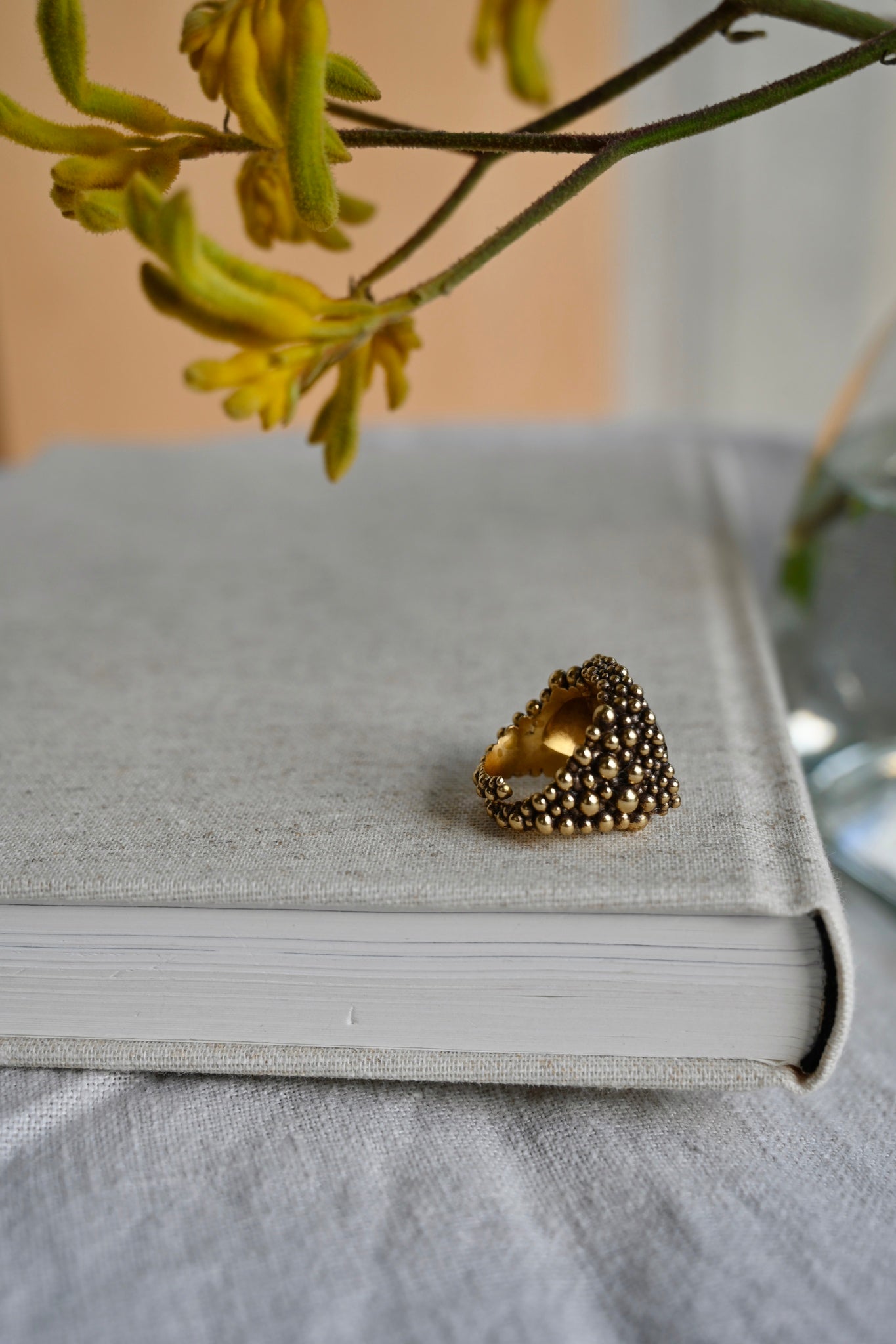 ダニエラデマルキ / Daniela de Marchi <br> La Voce  Collection <br>リング（Ring）［AN0223 OBR スモーキークオーツ ］フリーサイズ