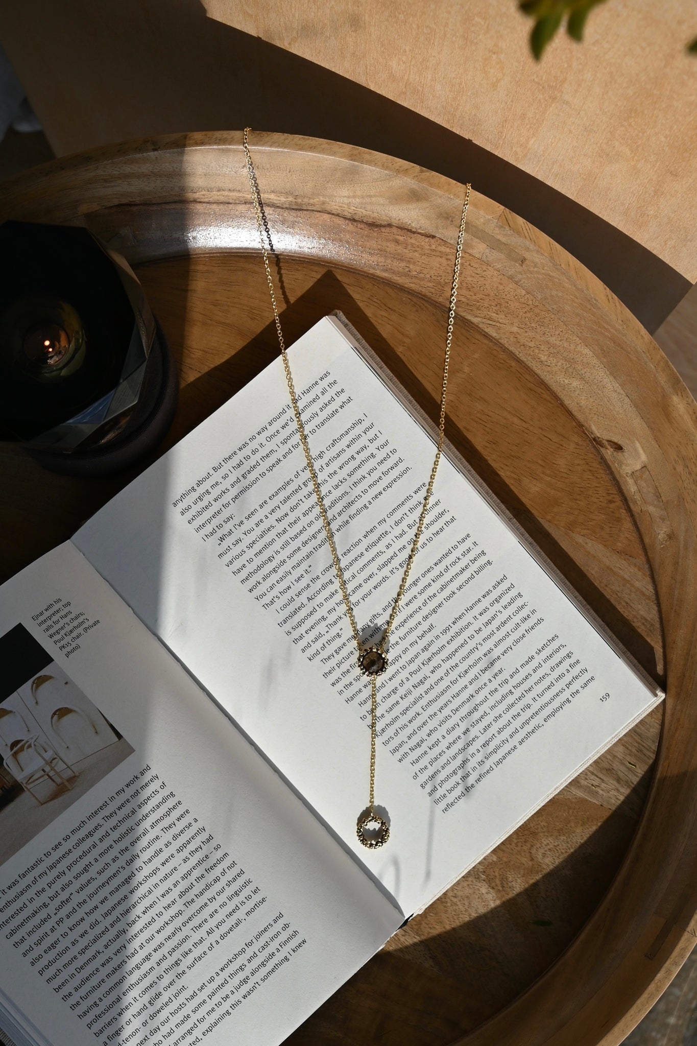 ダニエラデマルキ / Daniela de Marchi <br> Inclusion Collection<br> ネックレス（Necklace）［ CL5614 OBR スモーキークオーツ］