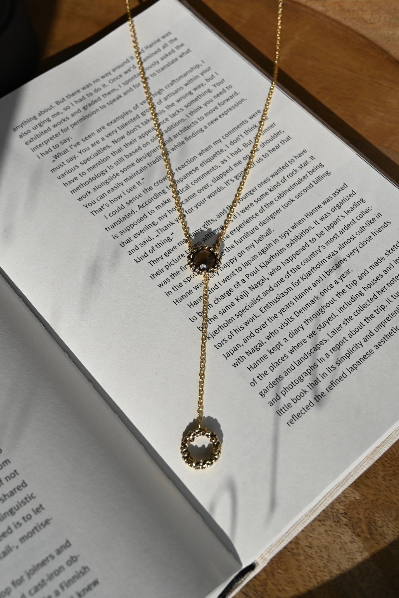 ダニエラデマルキ / Daniela de Marchi <br> Inclusion Collection<br> ネックレス（Necklace）［ CL5614 OBR スモーキークオーツ］