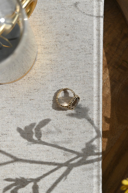 ダニエラデマルキ / Daniela de Marchi <br> Little Secrets Collection <br>リング（Ring）［AN138 OBR スモーキークオーツ］#13