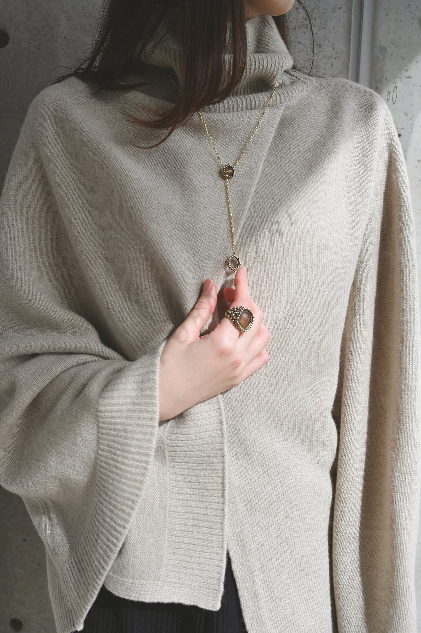 ダニエラデマルキ / Daniela de Marchi <br> La Voce  Collection <br>リング（Ring）［AN0223 OBR スモーキークオーツ ］フリーサイズ