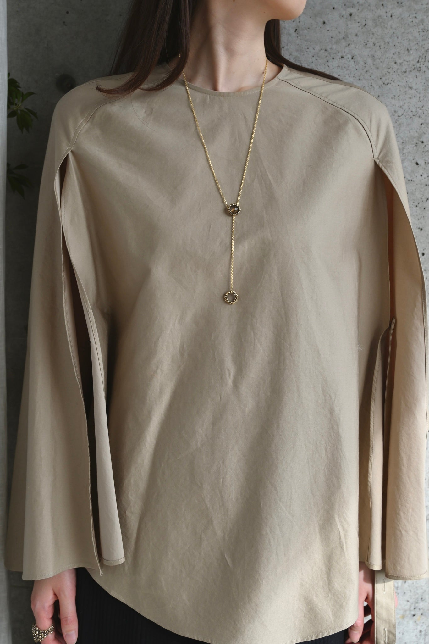 ダニエラデマルキ / Daniela de Marchi <br> Inclusion Collection<br> ネックレス（Necklace）［ CL5614 OBR スモーキークオーツ］