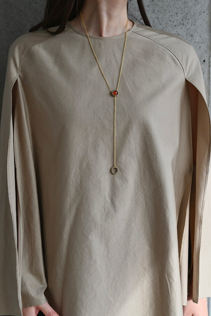 ダニエラデマルキ / Daniela de Marchi <br> Inclusion Collection<br> ネックレス（Necklace）［ CL5614 OBR カーネリアン］