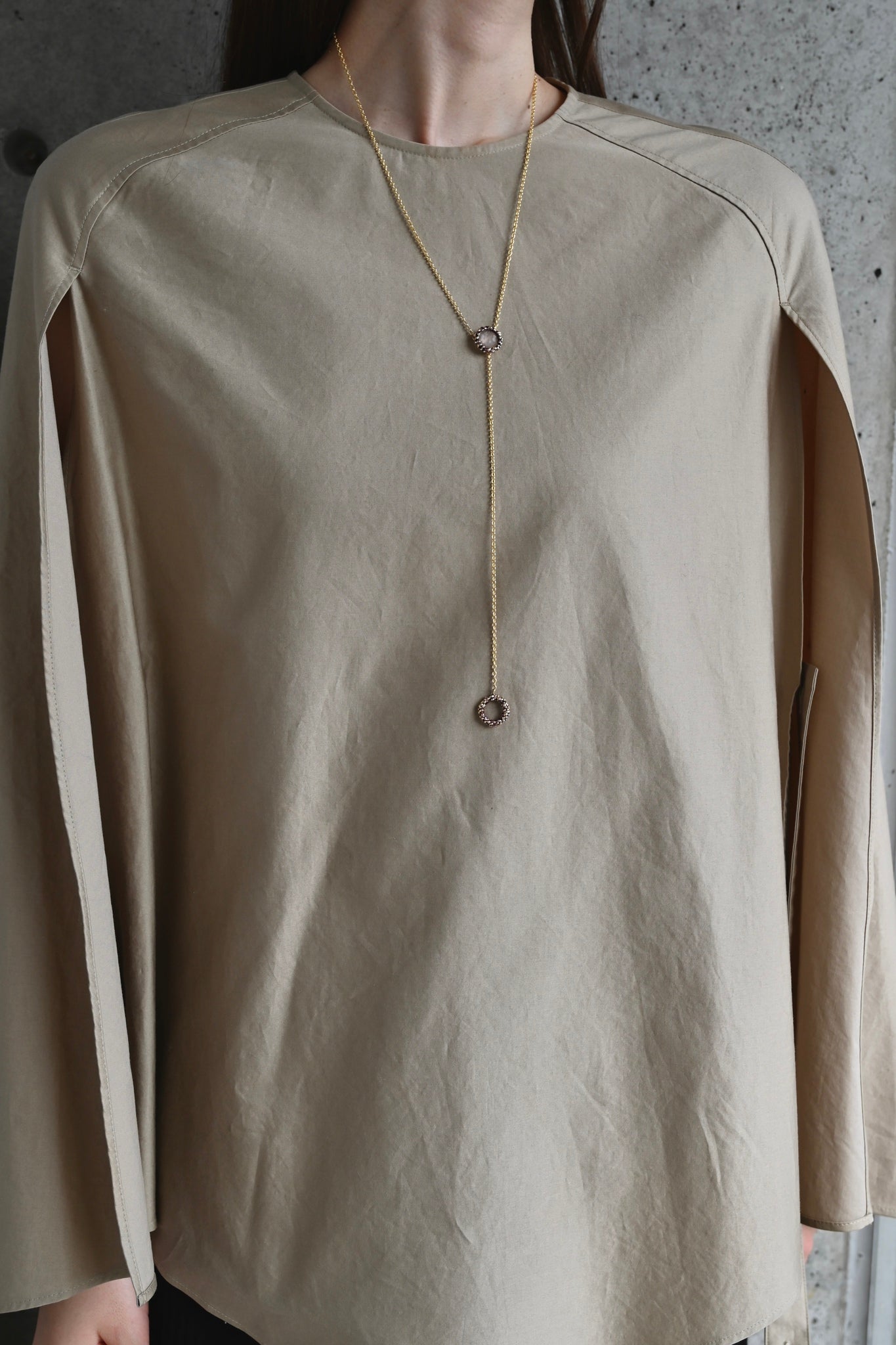 ダニエラデマルキ / Daniela de Marchi <br> Inclusion Collection<br> ネックレス（Necklace）［ CL5614 OVIローズクォーツ］