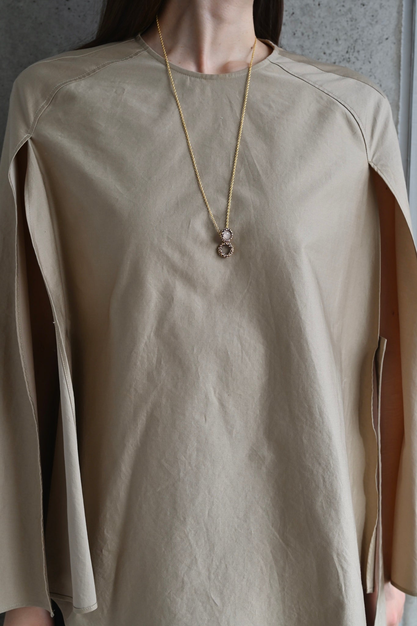 ダニエラデマルキ / Daniela de Marchi <br> Inclusion Collection<br> ネックレス（Necklace）［ CL5614 OVIローズクォーツ］