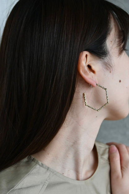 ダニエラデマルキ / Daniela de Marchi <br> Honey Collection<br> ピアス（Pierces）［OR1338 OAG］
