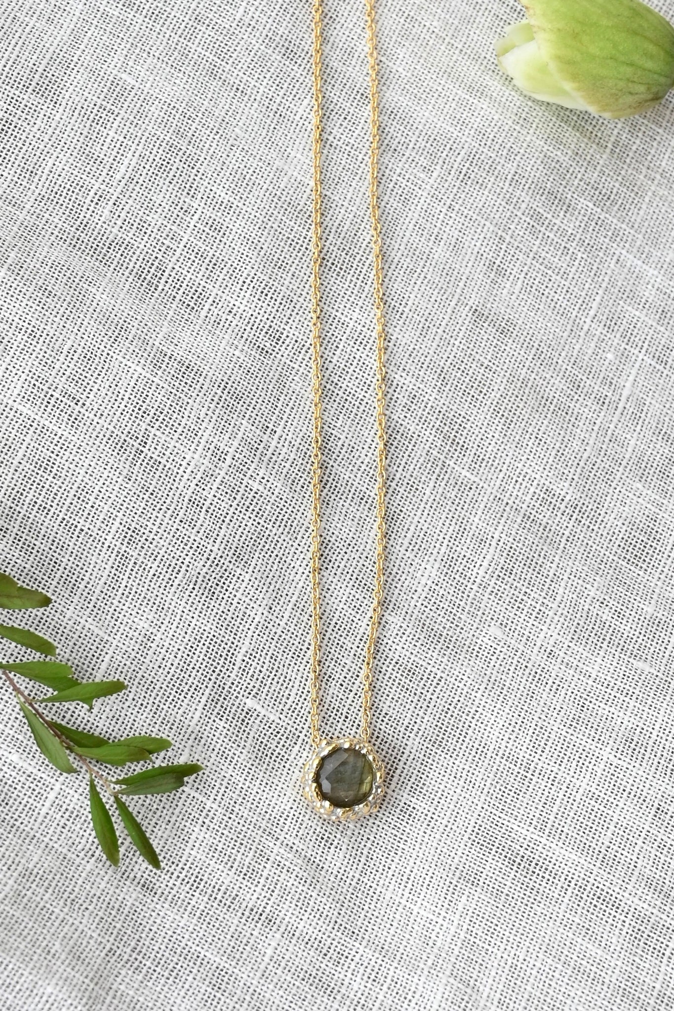 ダニエラデマルキ / Daniela de Marchi <br> Inclusion Collection<br>ネックレス（Necklace）［ CL5642 OAG ラブラドライト］