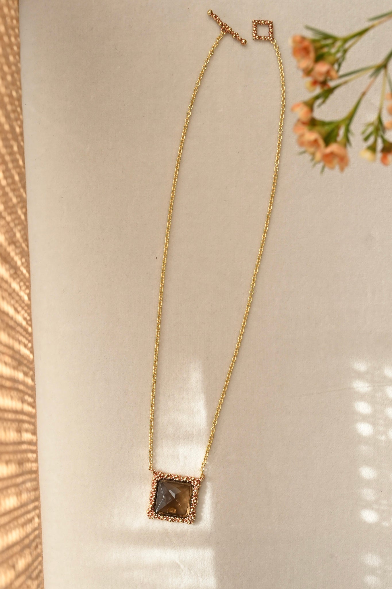 ダニエラデマルキ / Daniela de Marchi <br> Gatsby Collection<br>ネックレス（Necklace ）[CL5627 ORA スモーキークォーツ]