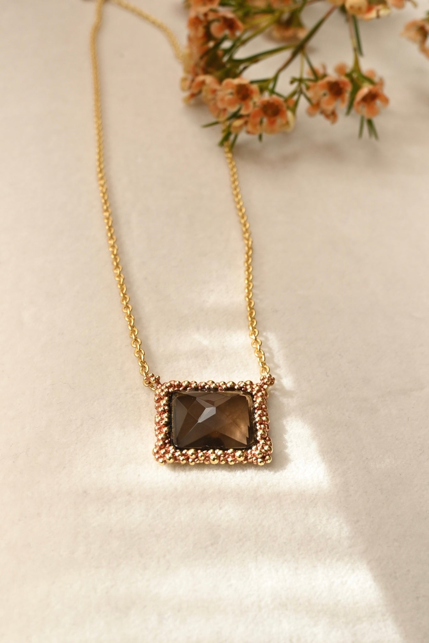 ダニエラデマルキ / Daniela de Marchi <br> Gatsby Collection<br>ネックレス（Necklace ）[CL5627 ORA スモーキークォーツ]