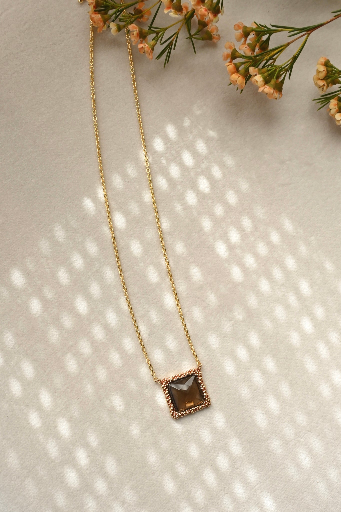 ダニエラデマルキ / Daniela de Marchi <br> Gatsby Collection<br>ネックレス（Necklace ）[CL5627 ORA スモーキークォーツ]