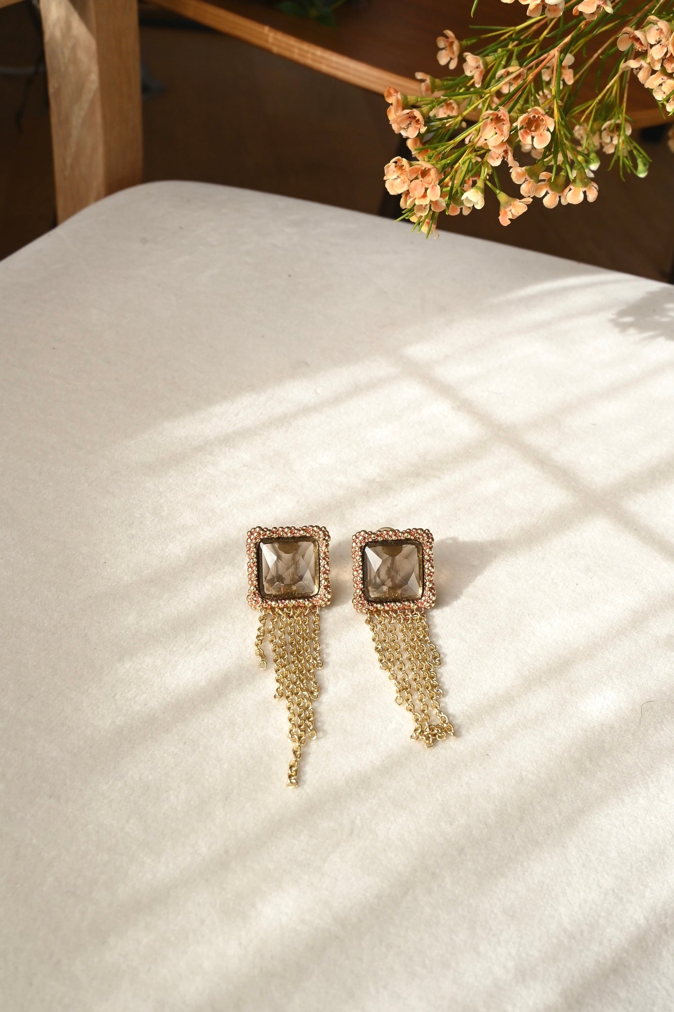 ダニエラデマルキ/Daniela de Marchi<br>Gatsby Collection<br>ピアス（Pierces）［OR1362 ORA スモーキークオーツ］