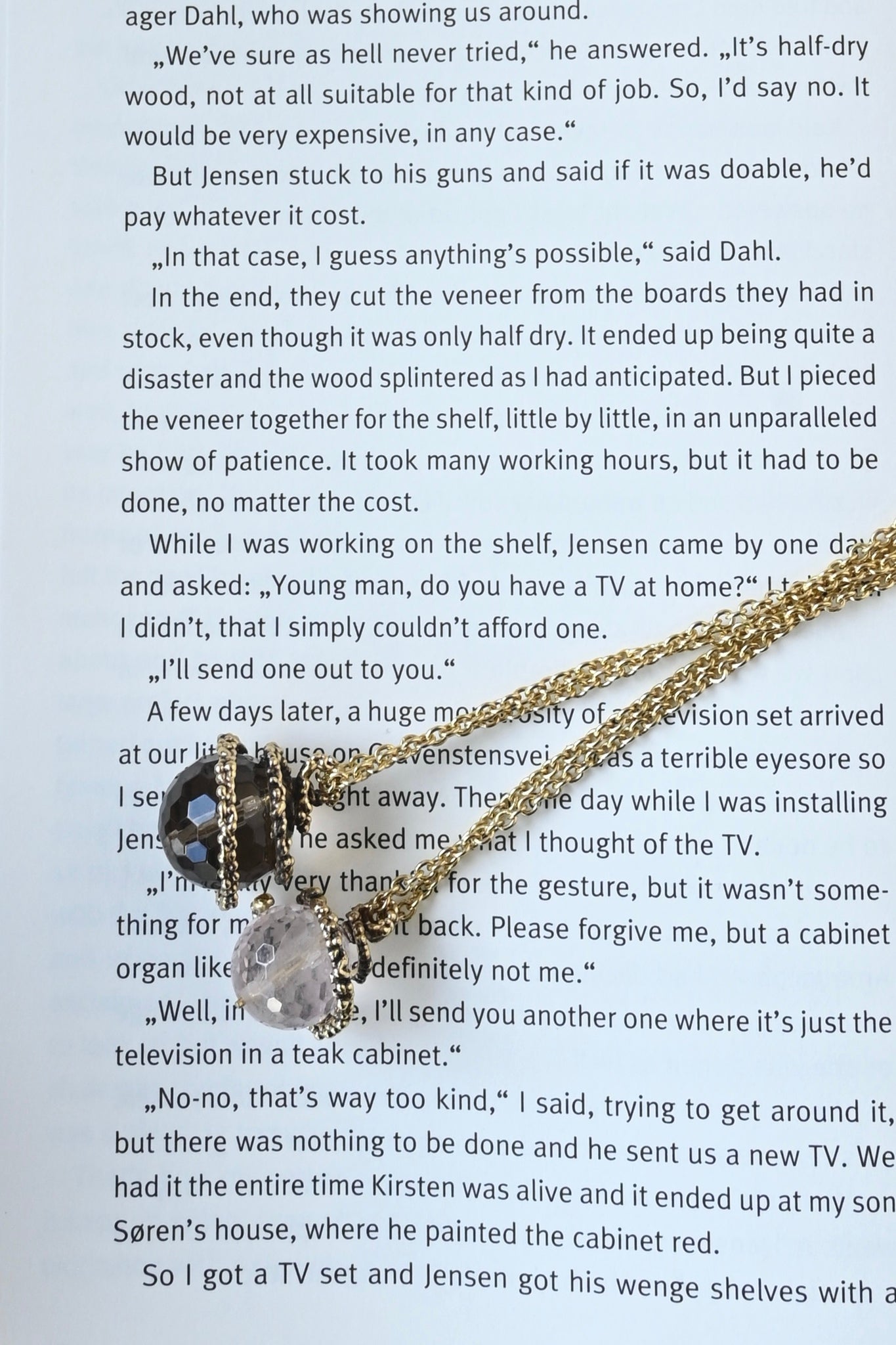 ダニエラデマルキ / Daniela de Marchi <br> Ghirigori Collection<br>ネックレス（Necklace）［ CL5491 OBR スモーキークオーツ×ローズクオーツ］