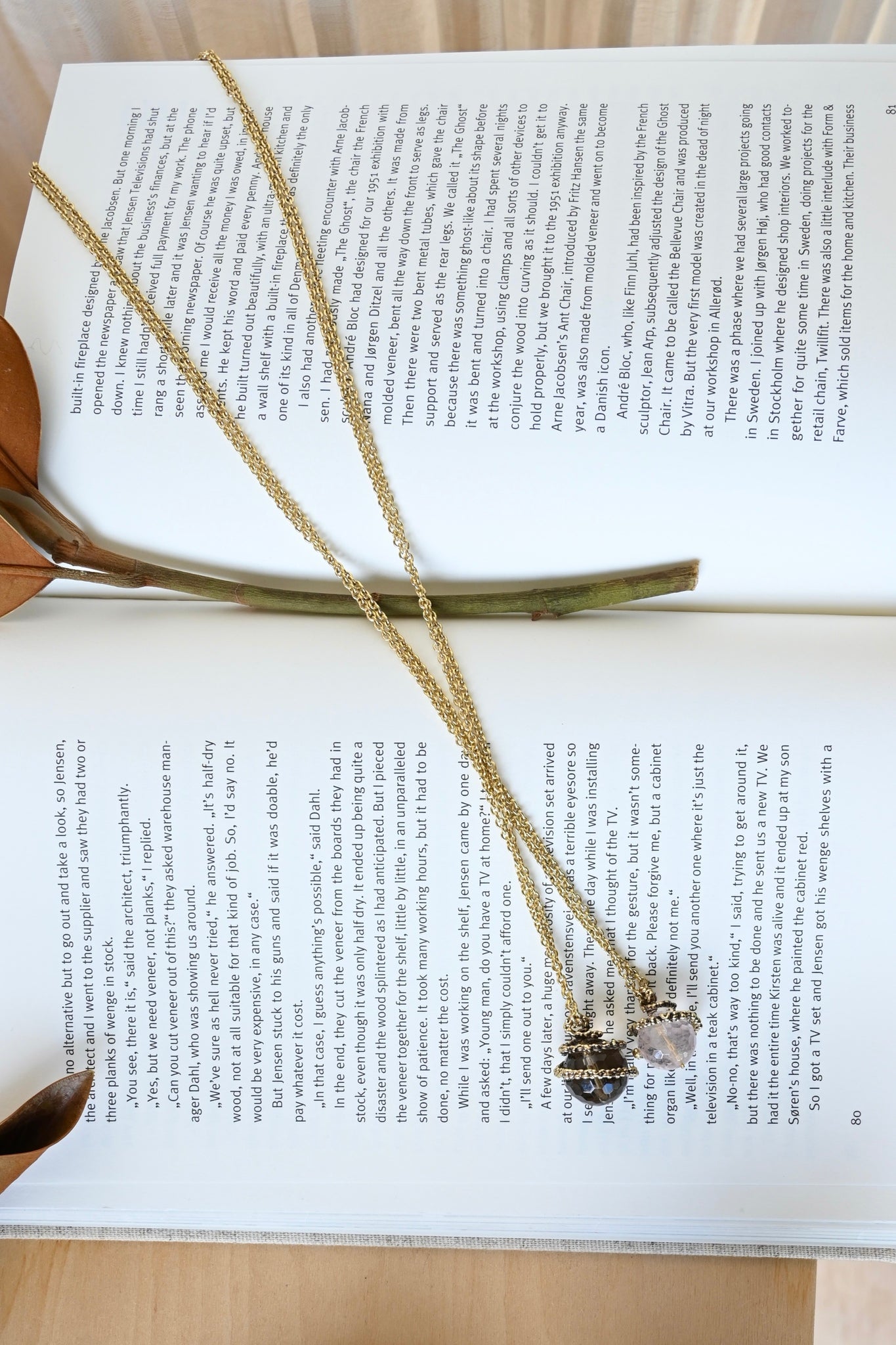 ダニエラデマルキ / Daniela de Marchi <br> Ghirigori Collection<br>ネックレス（Necklace）［ CL5491 OBR スモーキークオーツ×ローズクオーツ］