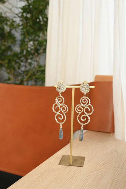 ダニエラデマルキ / Daniela de Marchi <br> Ghiligori Collection<br>イヤリング（Earrings） [OR1187 OAG ラブラドライト]