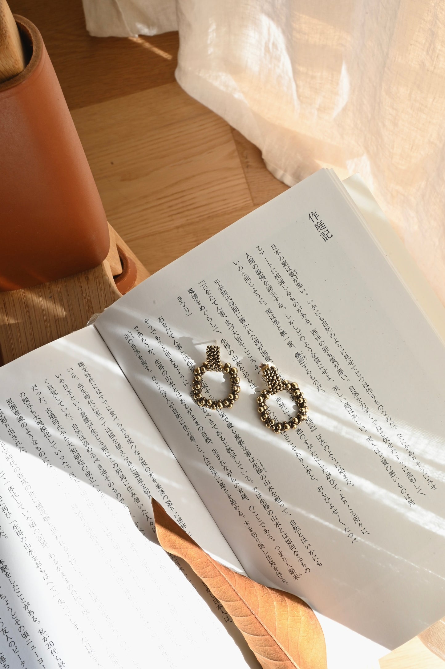 ダニエラデマルキ/Daniela de Marchi<br>La Voce Collection <br>ピアス（Pierces）［ OR1404 OBR］