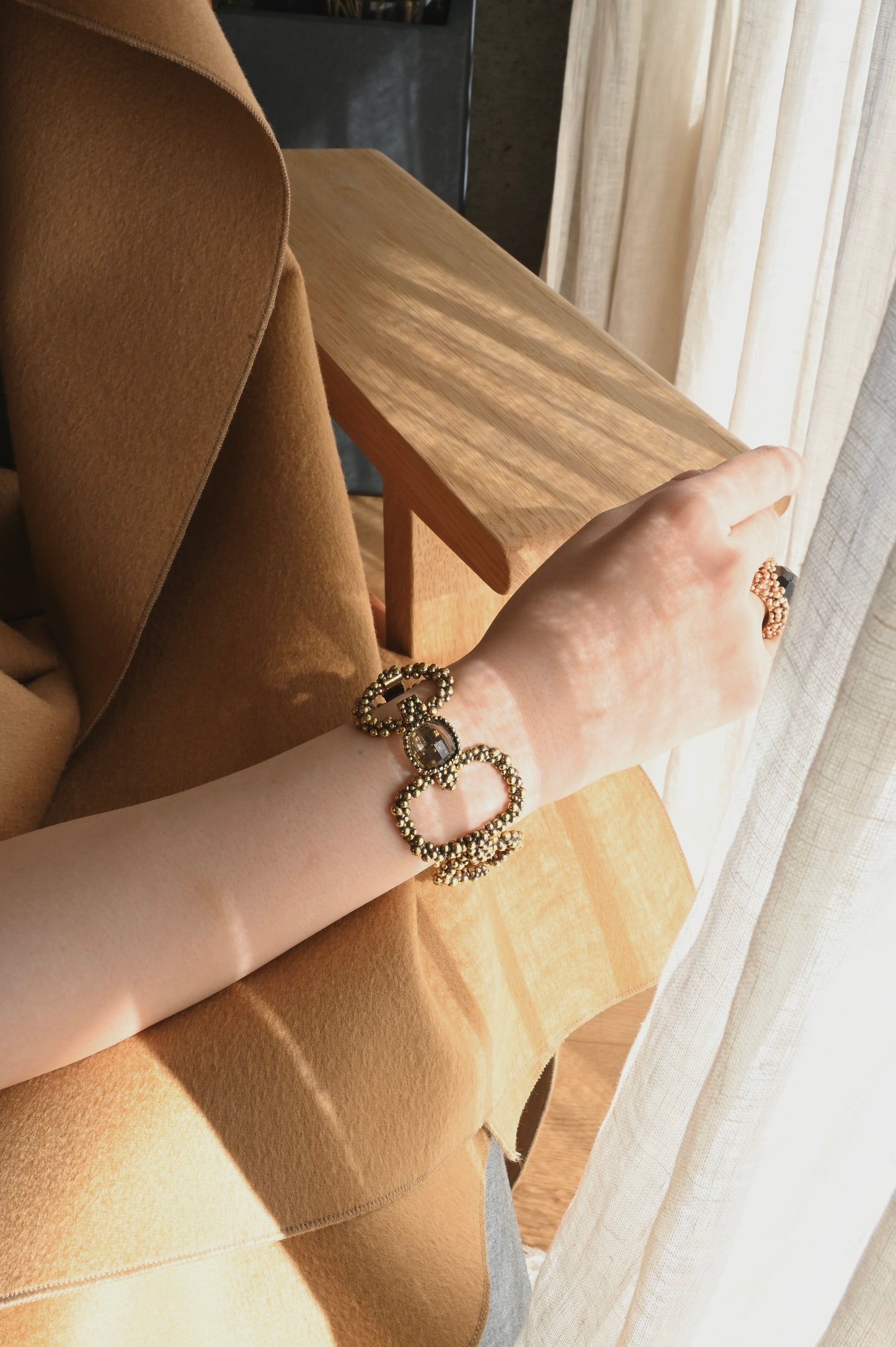 ダニエラデマルキ / Daniela de Marchi <br> La Voce Collection<br>ブレスレット（Bracelet）［BR3346 OBR スモーキークォーツ］