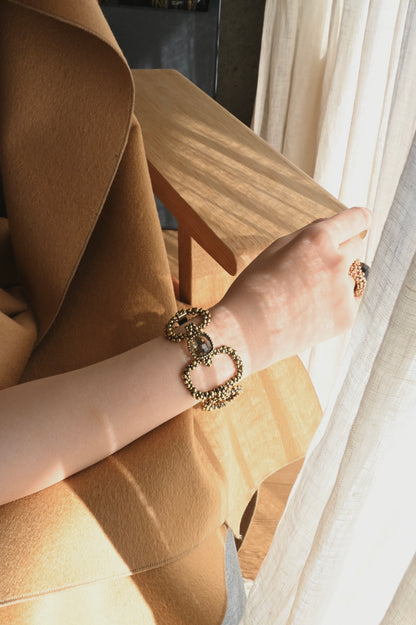 ダニエラデマルキ / Daniela de Marchi <br> La Voce Collection<br>ブレスレット（Bracelet）［BR3346 OBR スモーキークォーツ］