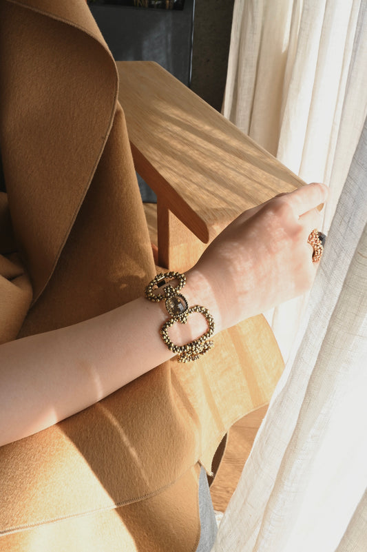 ダニエラデマルキ / Daniela de Marchi <br> La Voce Collection<br>ブレスレット（Bracelet）［BR3346 OBR スモーキークォーツ］