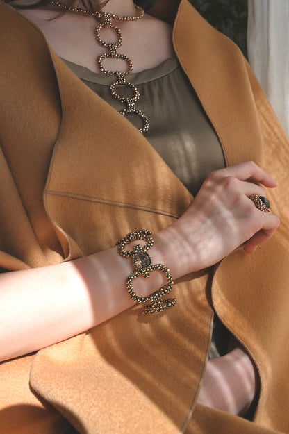 ダニエラデマルキ / Daniela de Marchi <br> La Voce Collection<br>ブレスレット（Bracelet）［BR3346 OBR スモーキークォーツ］