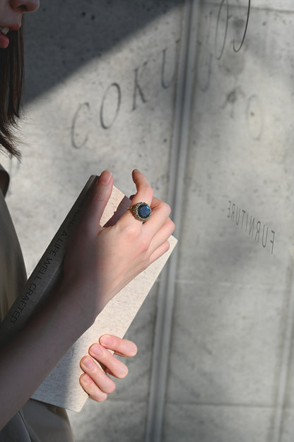 ダニエラデマルキ/Daniela de Marchi<br>Inclusion Collection <br>リング（Ring）［AN0211 OAG ラブラドライト］＃12