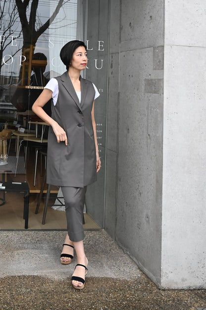 GILL<br>Outer-Gilet<br>Khaki Gray