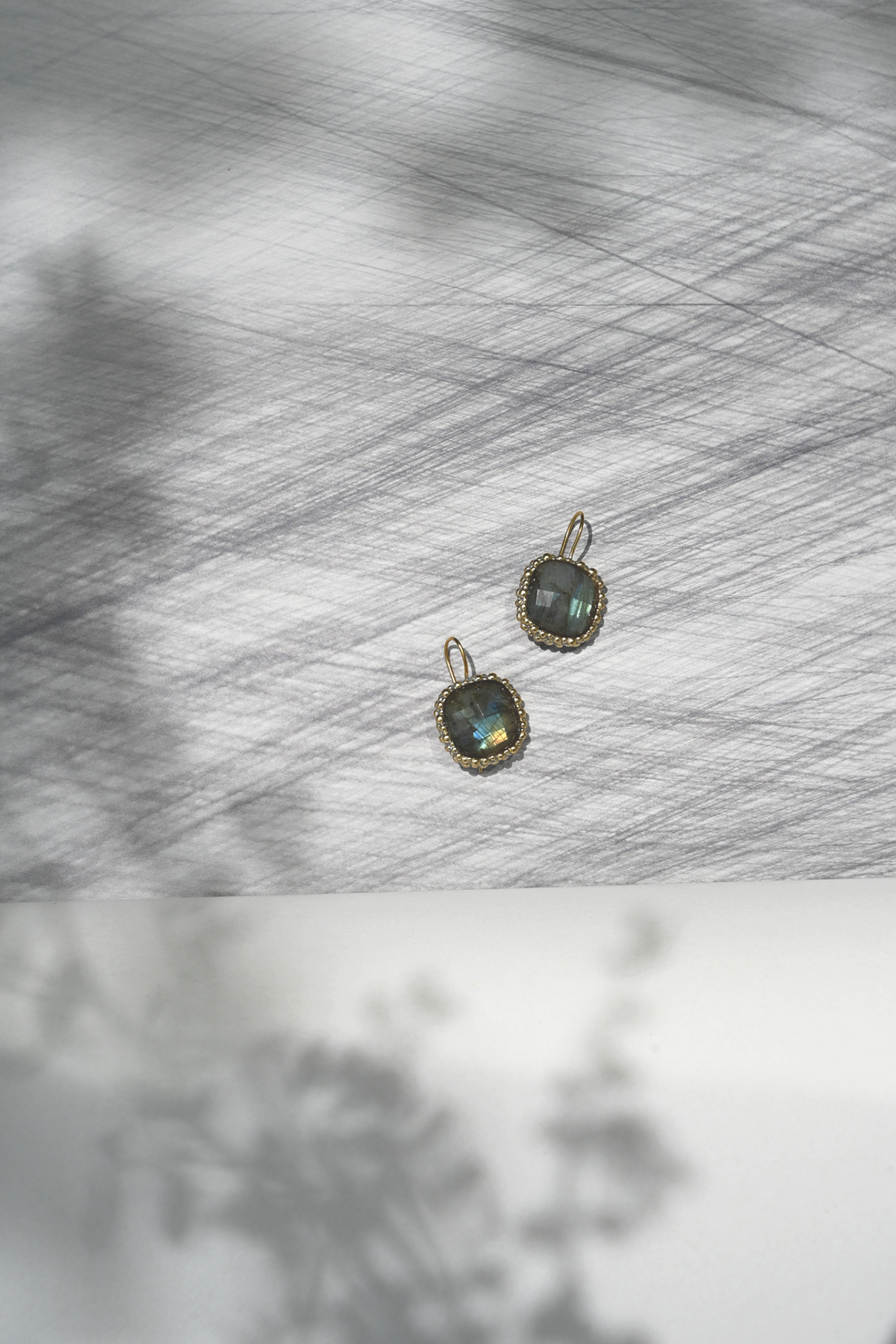 ダニエラデマルキ/Daniela de Marchi<br>Little Secrets collection<br>ピアス（Pierces）［OR1239 OAG ラブラドライト］