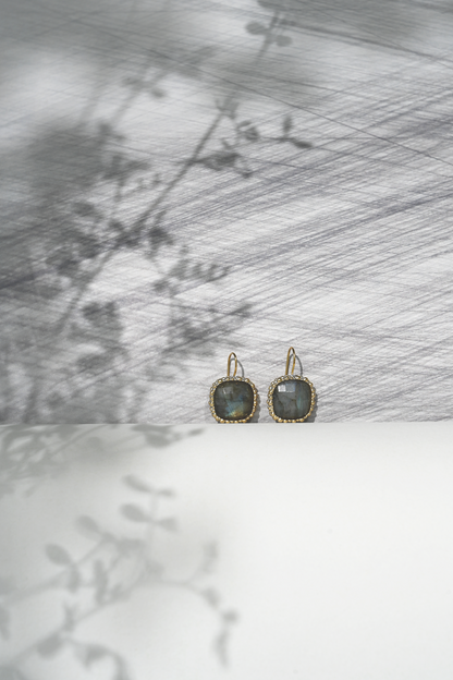 ダニエラデマルキ/Daniela de Marchi<br>Little Secrets collection<br>ピアス（Pierces）［OR1239 OAG ラブラドライト］