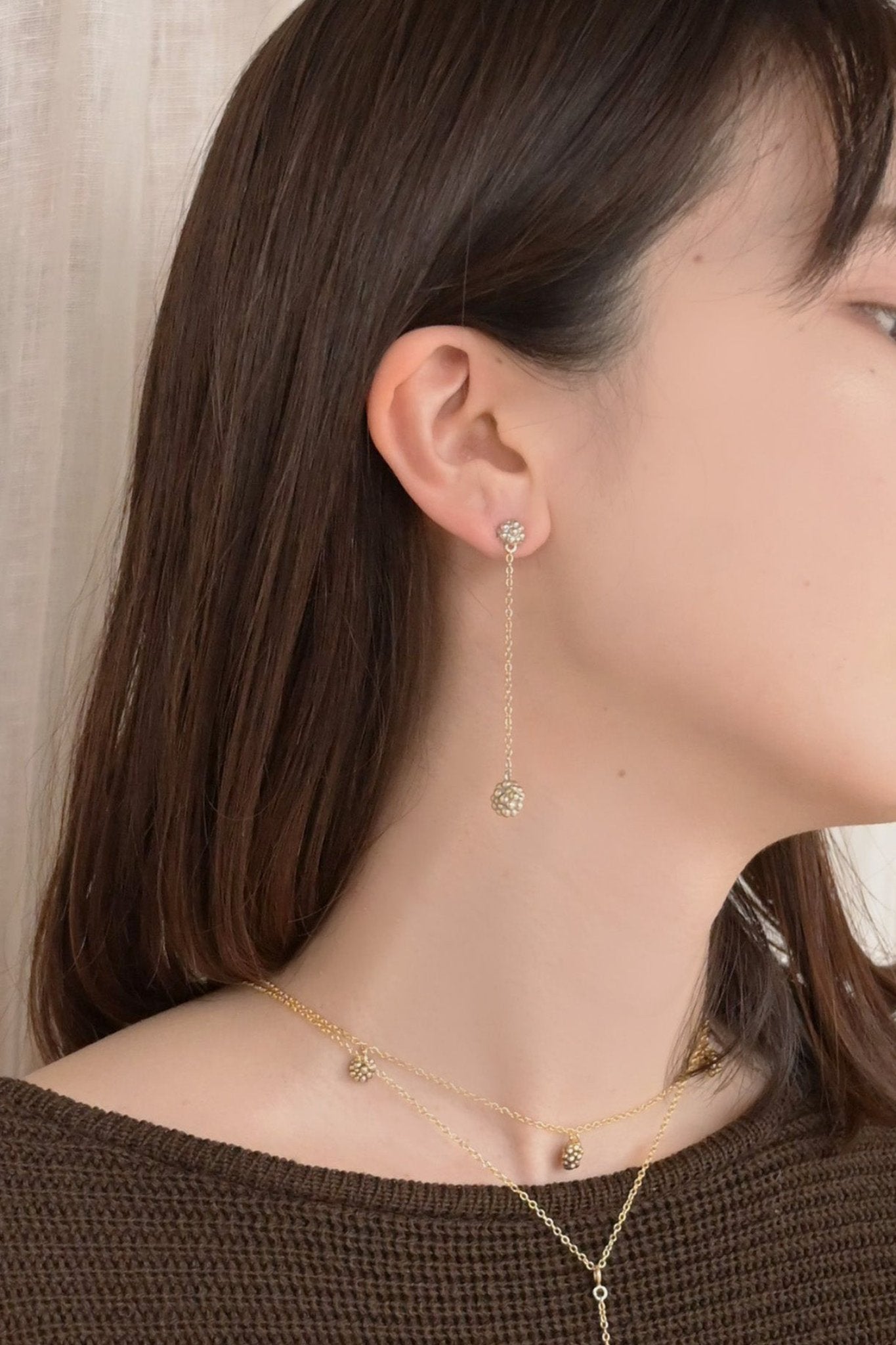 ダニエラデマルキ / Daniela de Marchi <br> Frutti di bosco Collection <br>ピアス（Pierces）［OR1413  OAG］