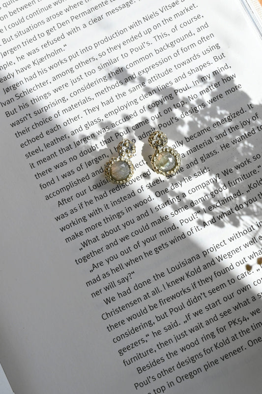 ダニエラデマルキ / Daniela de Marchi <br> BIG BANG Collection <br>ピアス（Pierce）［OR1424 OAG ラブラドライト］