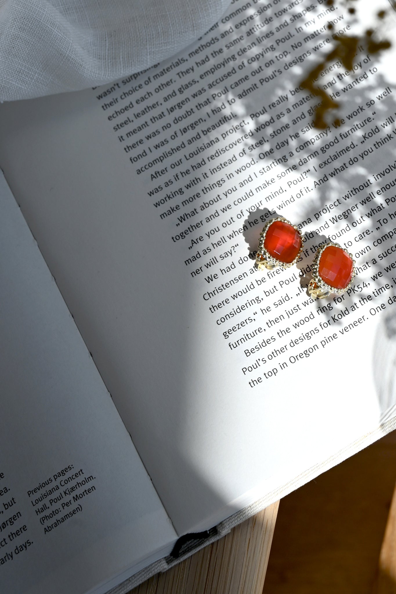 ダニエラデマルキ/Daniela de Marchi<br>La Voce Collection<br>イヤリング（Earrings）［ OR1409 OAG カーネリアン］