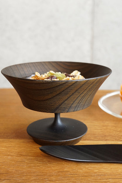 我戸幹男商店　ガトミキオショウテン SINAFU Dessert bowl Black　シナフ　デザートボウル　ブラック