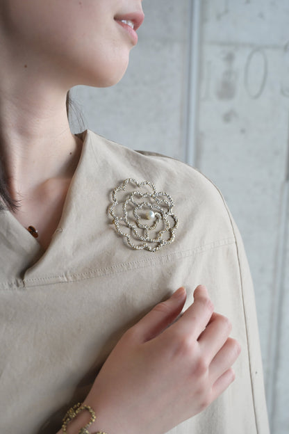 ダニエラデマルキ / Daniela de Marchi <br>Camelia Collection<br>ブローチ（Brooch）［SP7304 OAG］