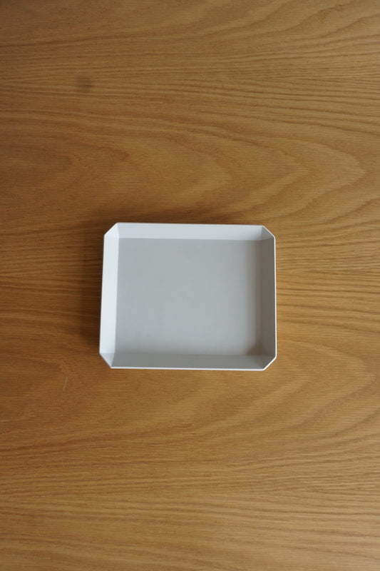 1616 / arita japan Square Plate 130　Grey　アリタジャパン　スクエアプレート130　グレー