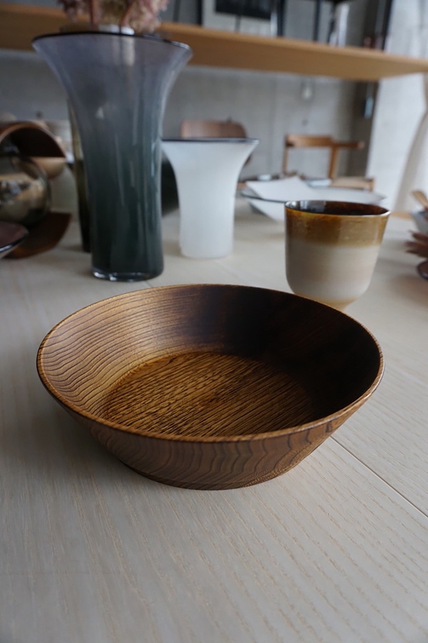 我戸幹男商店　ガトミキオショウテン　TASAI Bowl L Brown　タサイ　ボウル　L　ブラウン