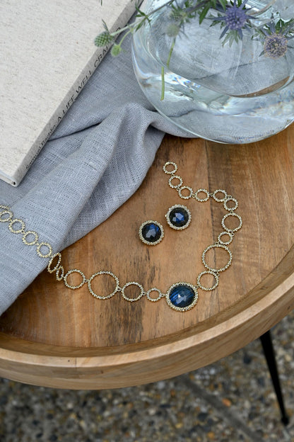 ダニエラデマルキ/Daniela de Marchi<br>Contaminazioni Collection<br>ネックレス（Necklace）［CL5465 OAG ラブラドライト］