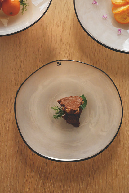 fresco<br>kasumi plate SS / ivory