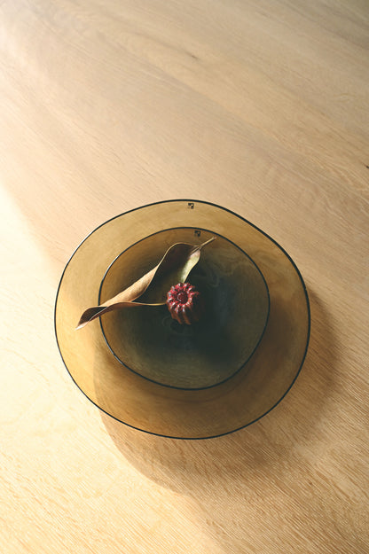 fresco<br>kasumi plate SS / Green