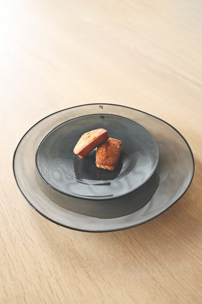 fresco<br>kasumi plate SS / gray