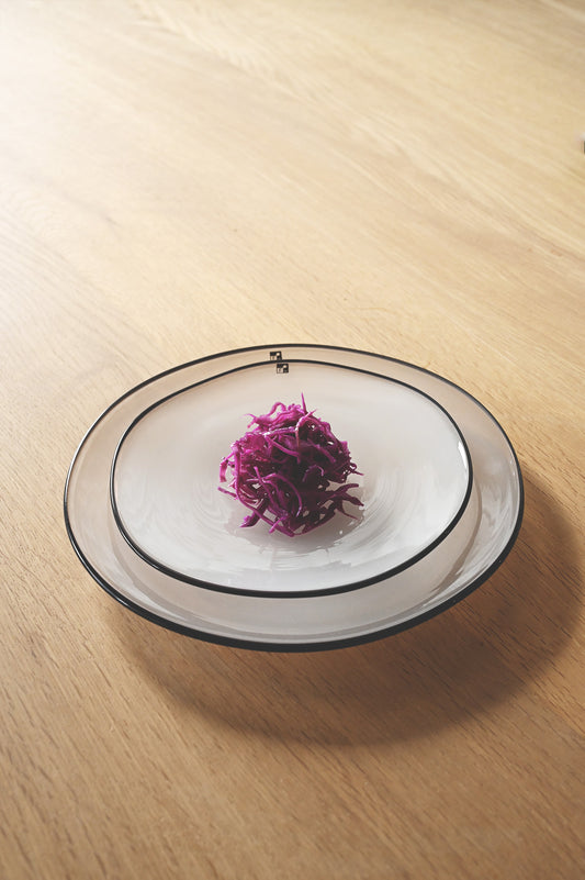 fresco<br>kasumi plate SS / ivory